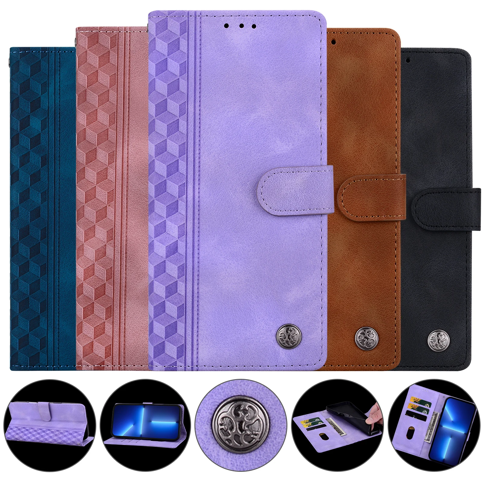 Magnetische Flip Leder Abdeckung Brieftasche Fall Für Sony Xperia 1 5 10 II III IV Lite V 2023 Brieftasche Fall Sony 1VI 5VI 10VI 2024