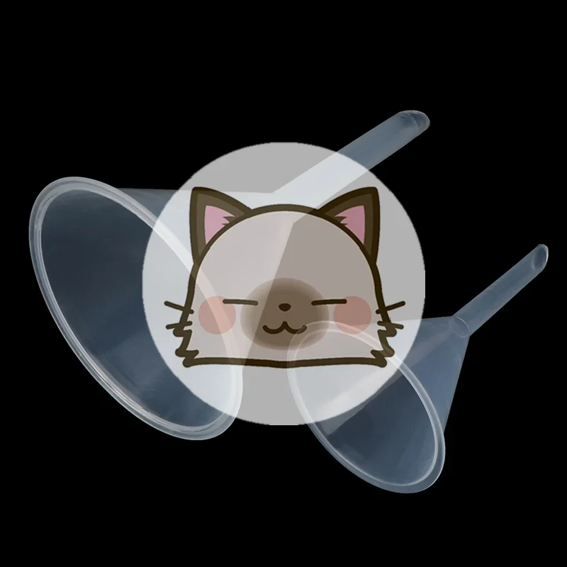 Новая-лабораторная-воронка-из-прозрачного-белого-пластика-с-диаметром-горловины-60-мм-и-90-мм