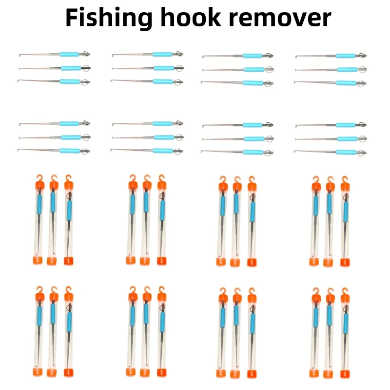 1/3/5PCS Fishing Hooker Remover Stainless Steel Rapid Fishing Hook Detacher Safety Extractor For Fish Tackles Fishing Accessorie