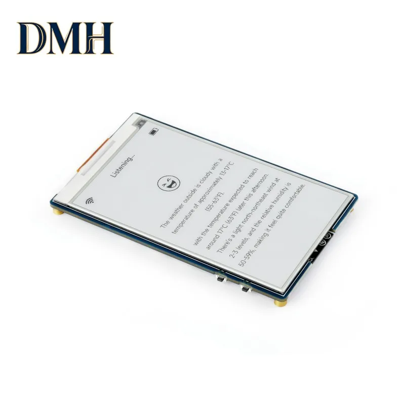 

Плата для разработки на базе ESP32-S3 DMH-Waveshare с 3,97-дюймовым экраном e-Paper, разрешение 800×480, поддержка Wi-Fi/BLE 5 и голосового взаимодействия с ИИ, Onboa