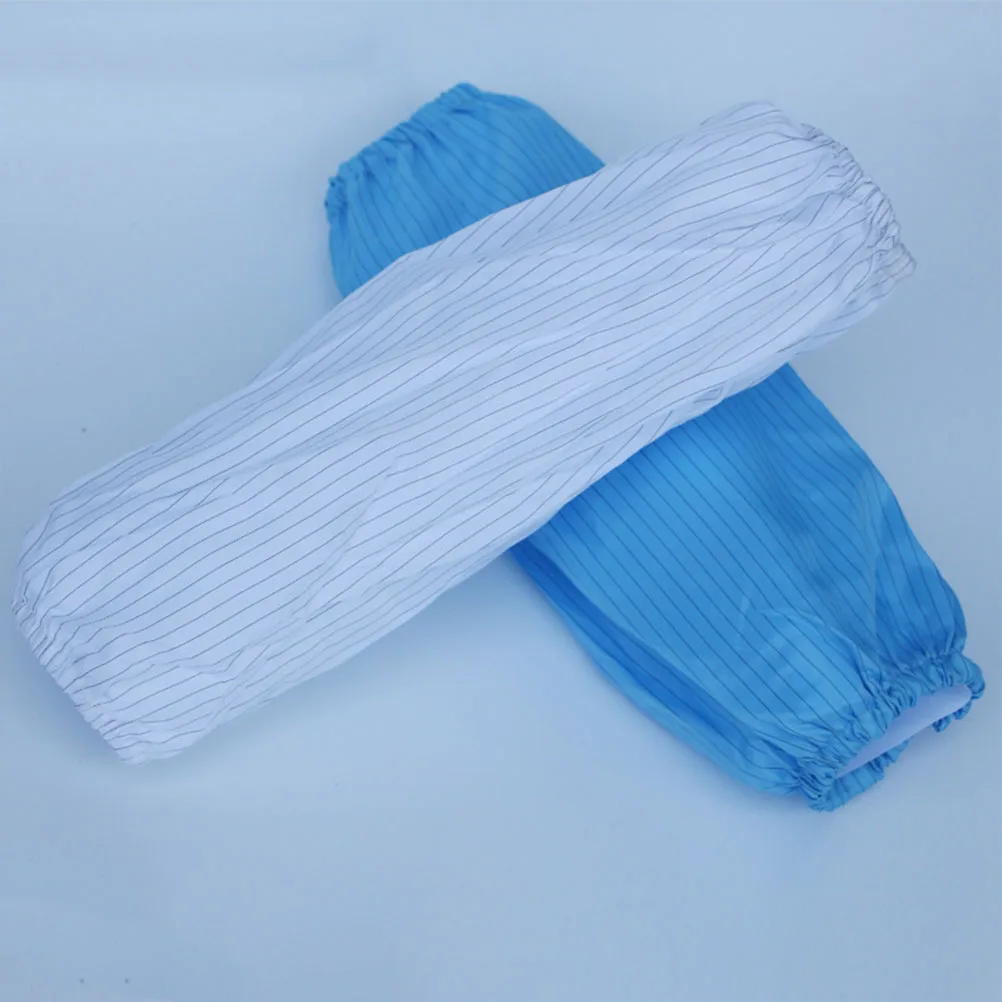 

Disposable Oversleeves Waterproof Oilproof Arm Sleeves Kitchen Cleaning Protection Elastic Cuff Household Factory Use