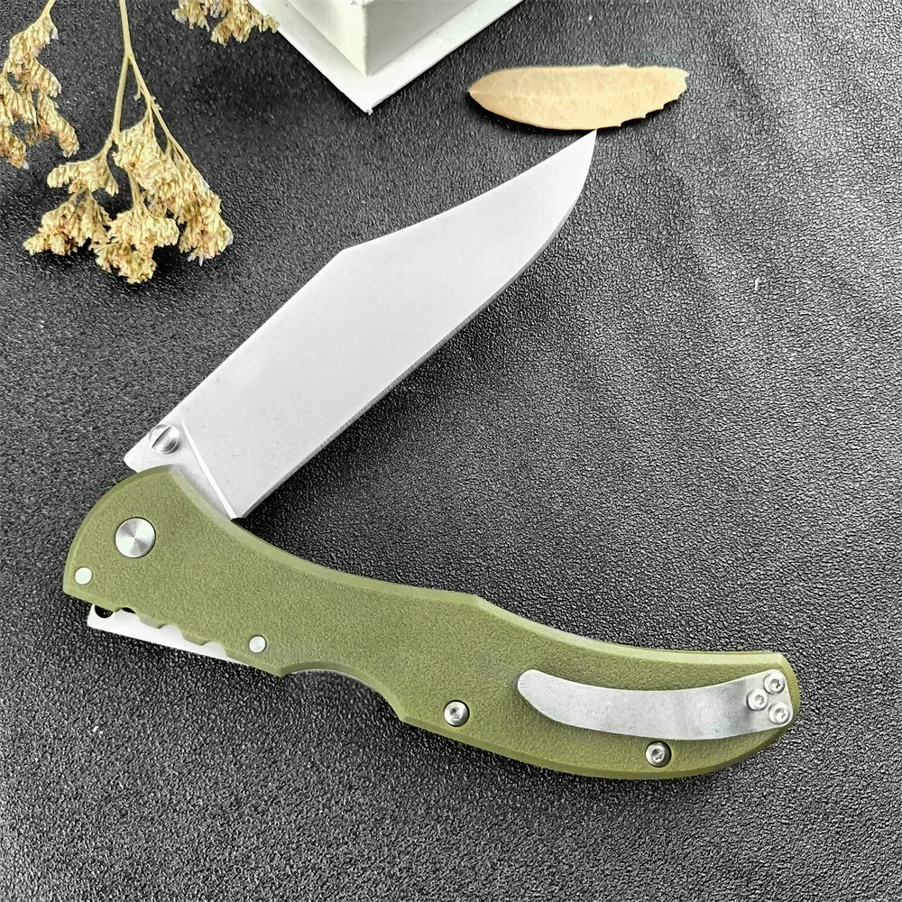 Pocket Range Boss Folding Knife 440c Blade Nylon Fiber Handle Outdoor Hunting Survival Knives Tactical Military EDC Utility Tool