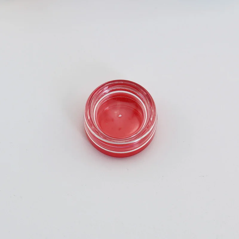 Pot en plastique avec couvercle à vis pour crème, pot africain cosmétique, boîte de rangement pour échantillon de maquillage, nail art, poudre