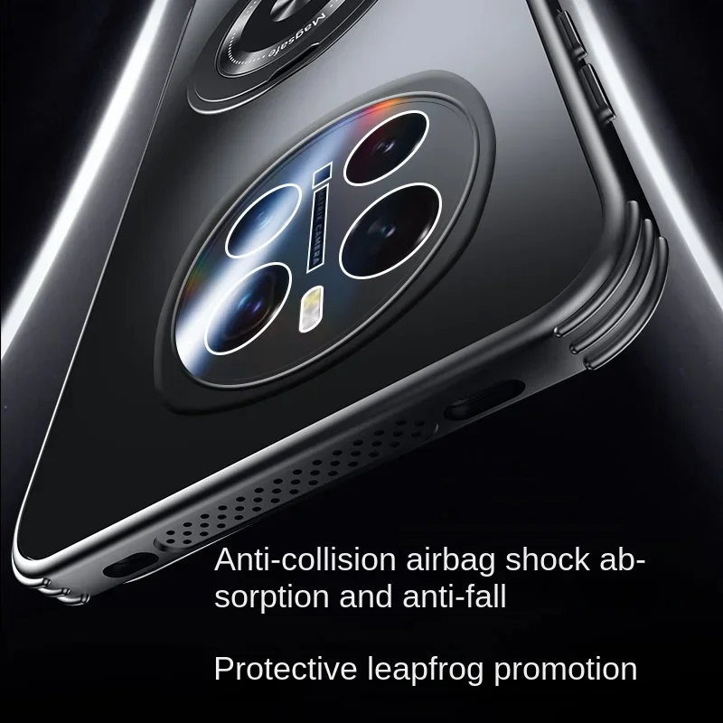 Magnetyczne etui do bezprzewodowego ładowania Magsafe dla Huawei Honor Magic 7 Pro Magic7lite Wstrząsoodporny uchwyt pierścieniowy dla Magic7 6pro — zdjęcie produktu 6