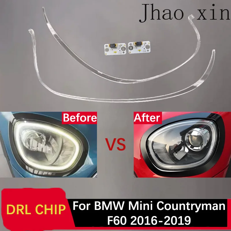 

White Lights for BMW Mini Countryman F60 Angel Eyes Circuit Board 2016-2019 Ballast Module Car Daytime Lights DRL CHIP Lamp Tube