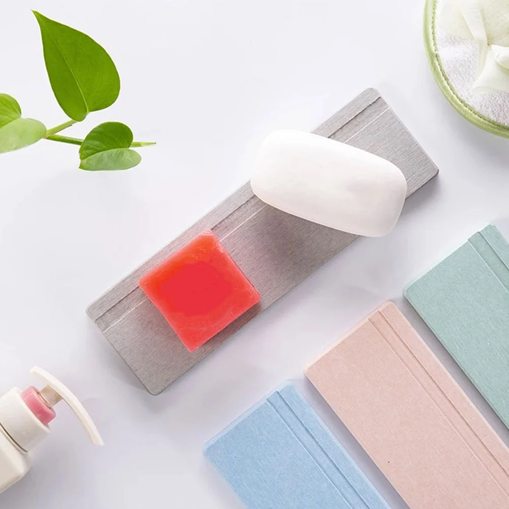 2 Pcs Soap Sponge Holder Tub Accessories Bathtub Bathroom Drying Stone Kitchen Counter Mat Absorbent Pad Diatom