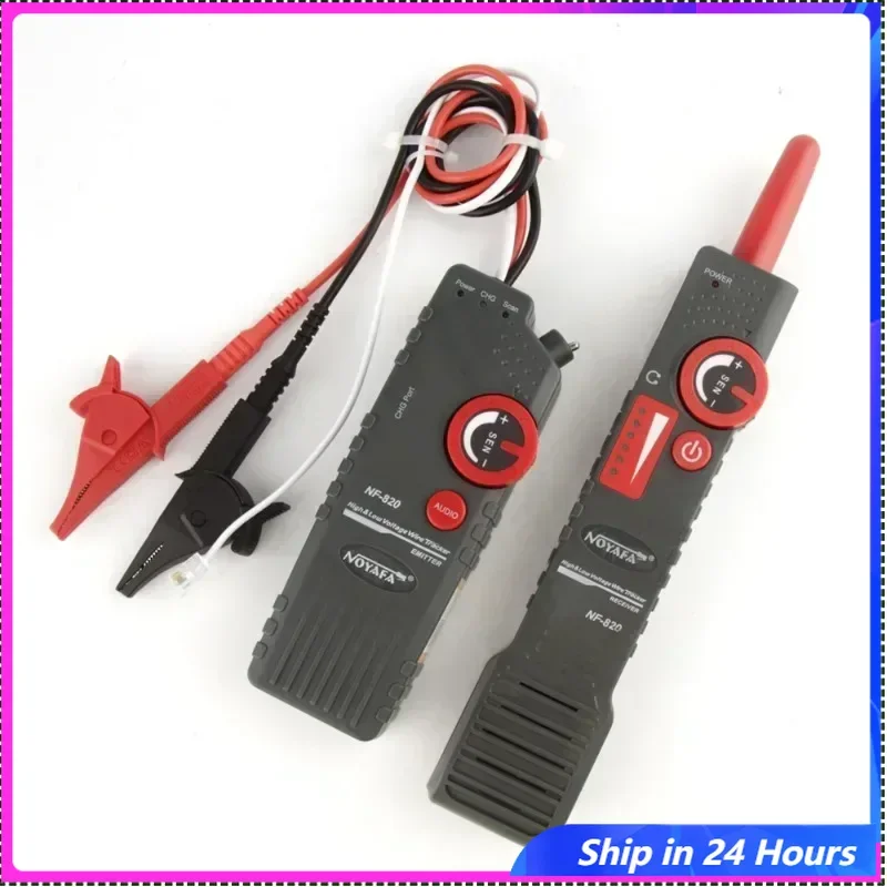 

NOYAFA NF-820 RJ45 RJ11 BNC Network Cable tester High Low Voltage Cable Underground Cable Finder Anti-Interference Wire