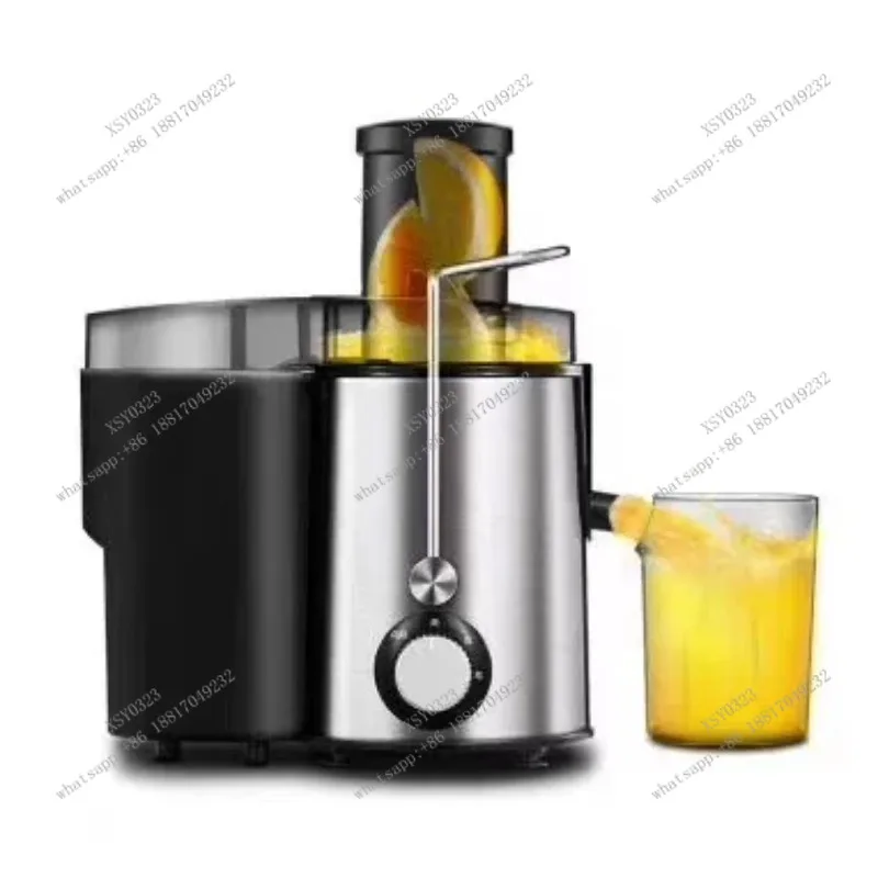 800W Stainless Steel Centrifugal Juicer Large Mouth Easy Clean for Fruits Vegetables Extractor