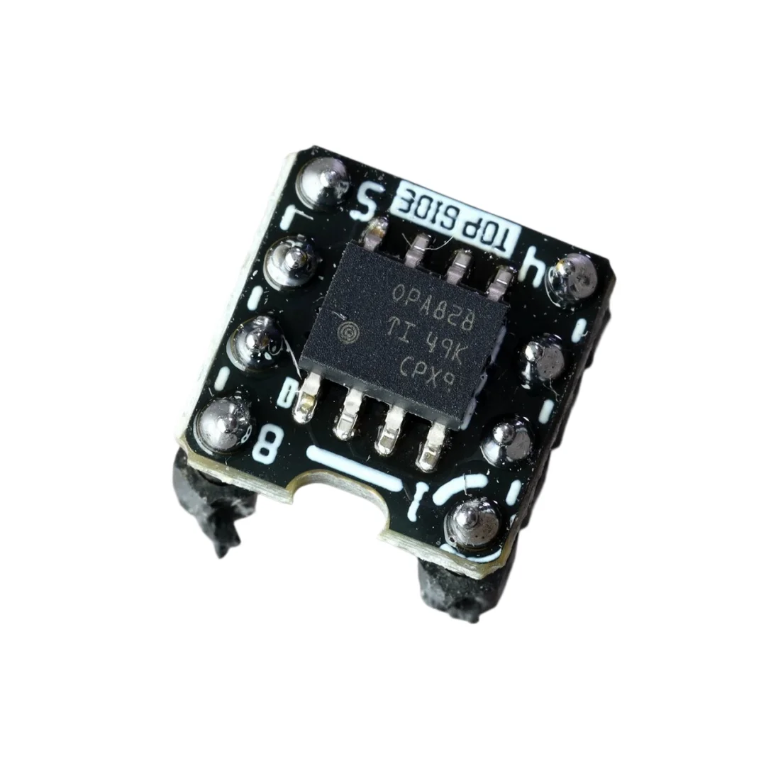 OPA828 Low-Offset, Low-Drift, Low-Noise Operational Amplifier SOP-8 to DIP-8 Adapter Module