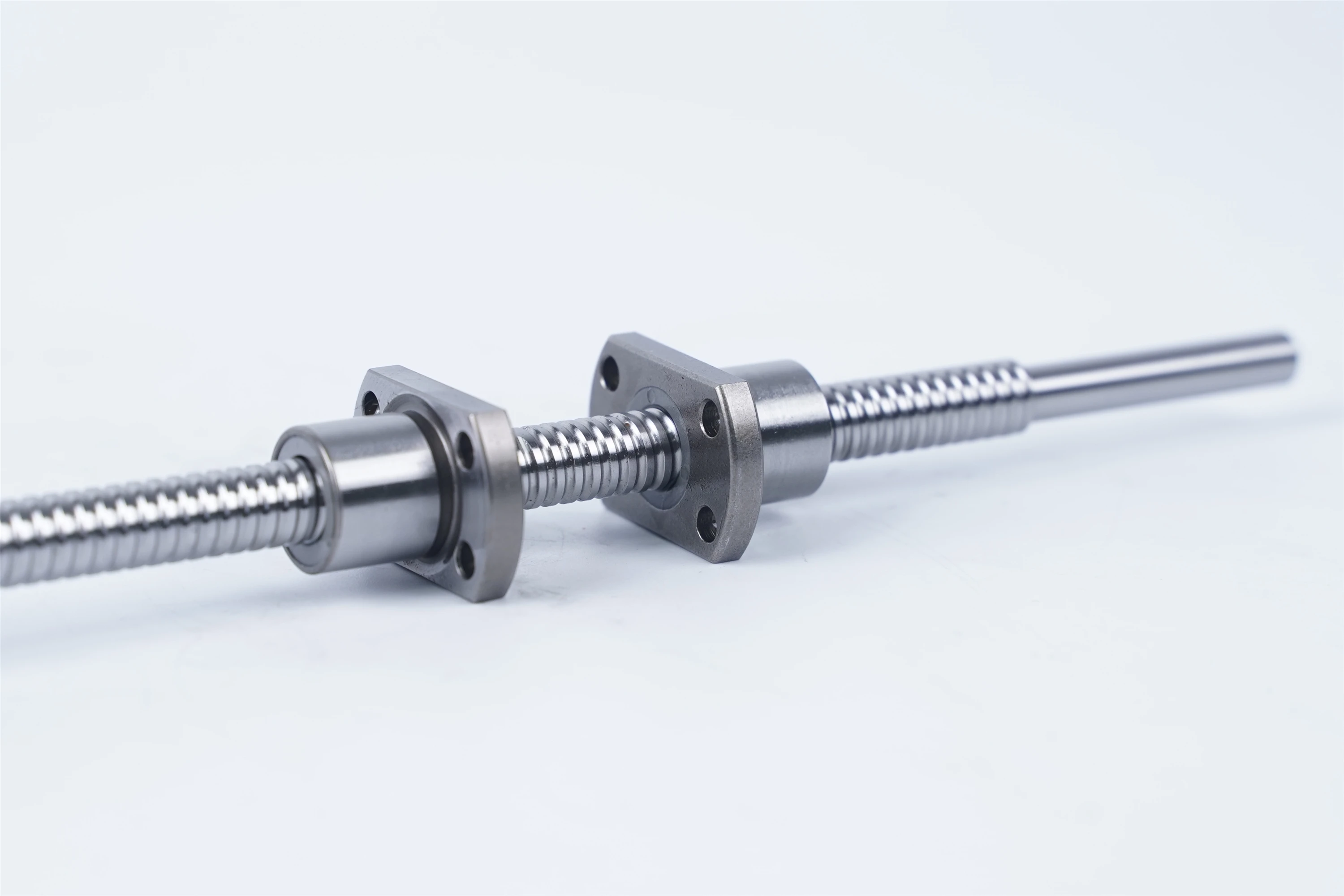 Factory Price High Accuracy C5 Ball Screw Assembly with Flanged Nut for Industrial Robots