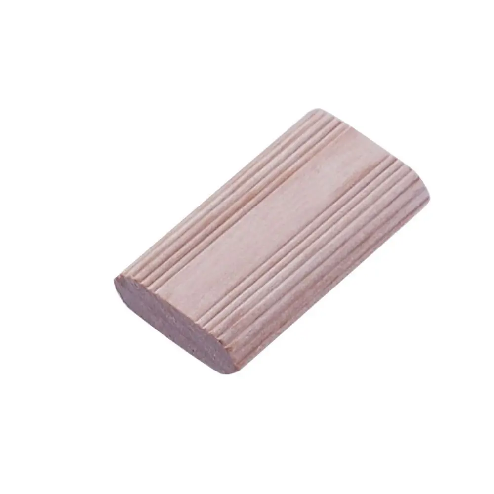 50/100Pcs Beech Wood Domino Tenons Joinery Plugs DIY Furniture Splicing Connectors Block Positioning Tool