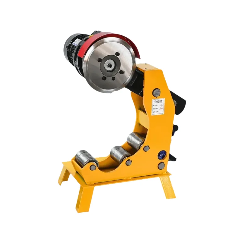 آلة قطع الأنابيب لمكافحة الحرائق الكهربائية الهيدروليكية الفولاذ المقاوم للصدأ الحديد المجلفن آلة قطع الأنابيب المستديرة