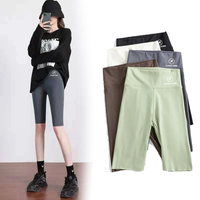 Women High Waisted Yoga Shorts Tummy Control M L XL Sizes Quick Dry Butt Lifting Leggings Stretchy Gym Workout Tights