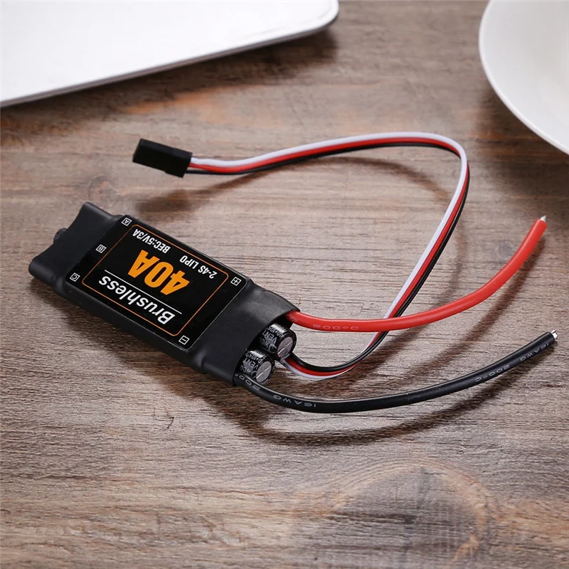A13E-2-4S 40A Бесщеточный ESC Дрон Самолеты Запчасти Двигатель регулятора скорости для RC FPV Квадрокоптер Вертолет Фото №6