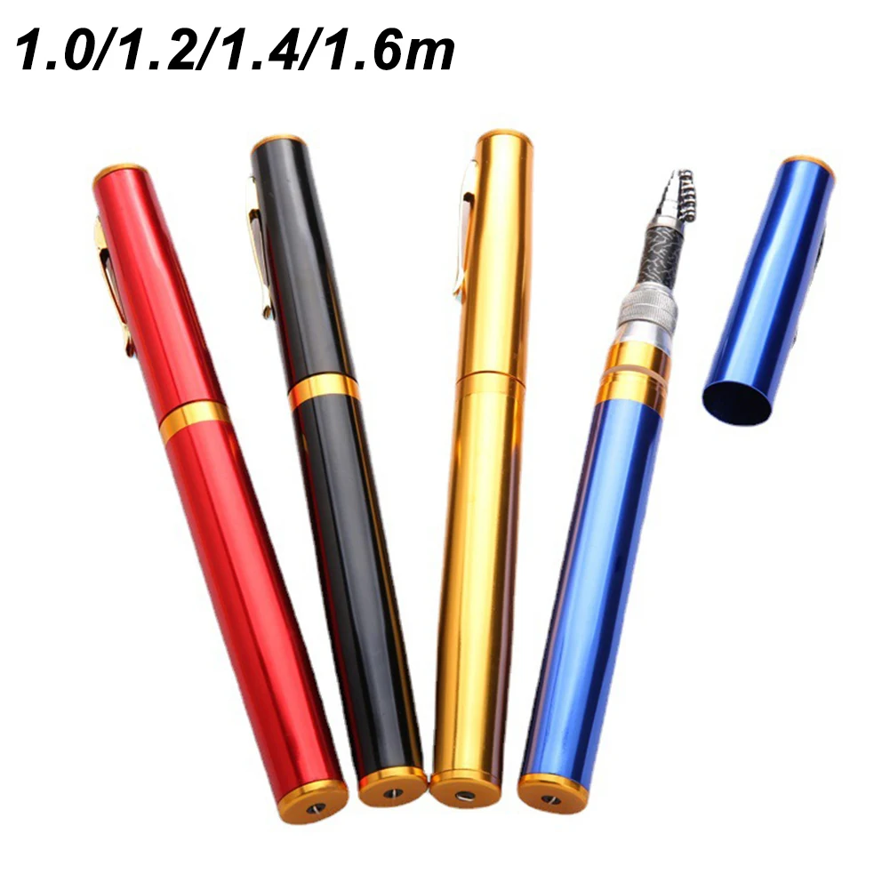 Mini Fishing Rod Fishing Rod 1.0M Ultra-light 1.2M 1.6M High Quality Red 24*2.2*2.2cm Black Brand New Colorfast