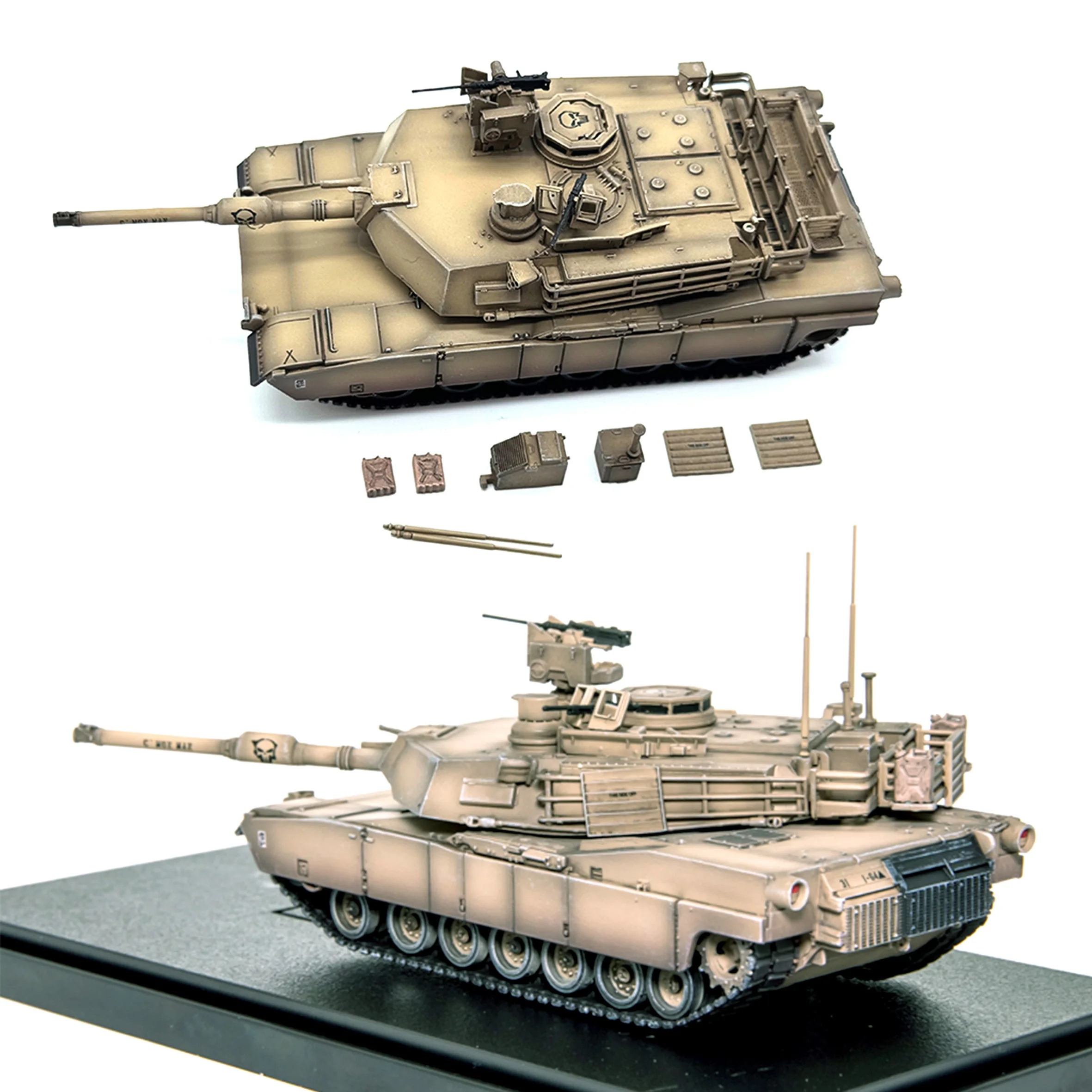 1: 72 AS American M1A2 main battle tank model SEPv2 finished product collection model