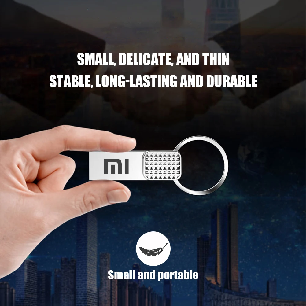 Xiaomi Portable U Disk Flash Drive 2TB 1TB OTG Metal USB 3.0 Pendrive impermeabile 512GB Mini USB Memory Stick Gift Storage