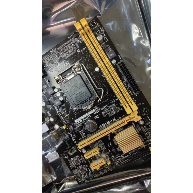 Used mATX Motherboard for ASUS H81M-K LGA1150 H81 DDR3 DVI VGA PS/2 Office PC Nice Condition