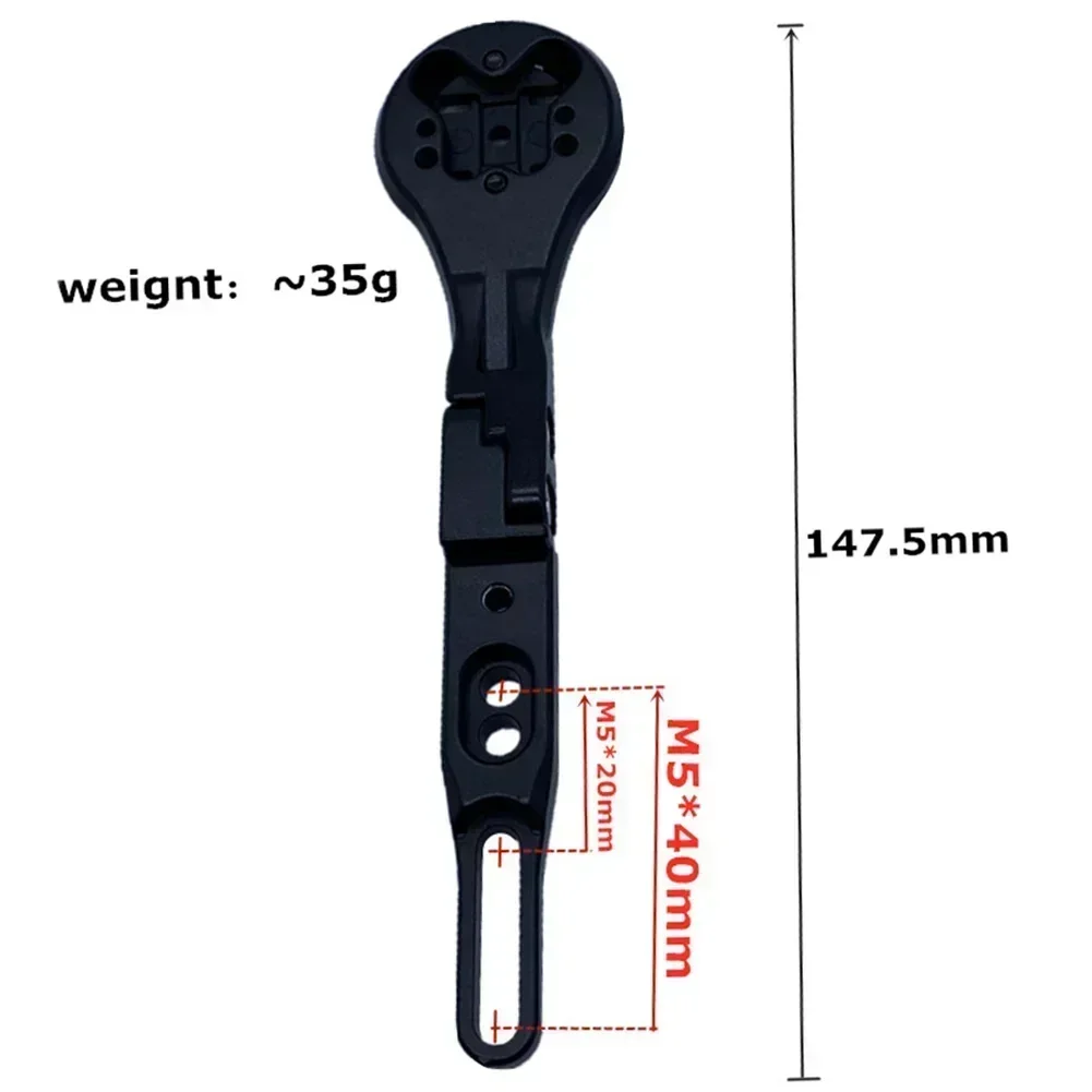 Bicycle Handlebar Computer Mount For Garmin Bike Camera Holder Adjustable Bracket For-Gopro Support Stand Cycling Accessories