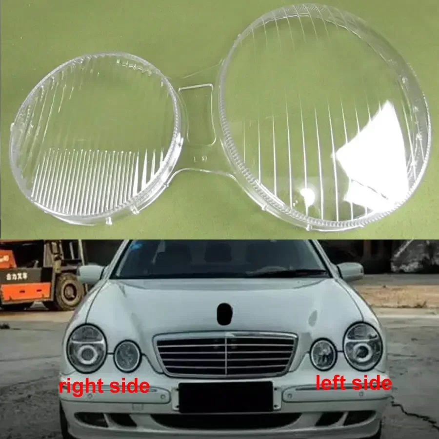 

Front Headlight Cover Transparent Headlamp Shell Lampshade Lens Plexiglass For 2001 2002 2003 Benz W210: E200 E240 E320 E430