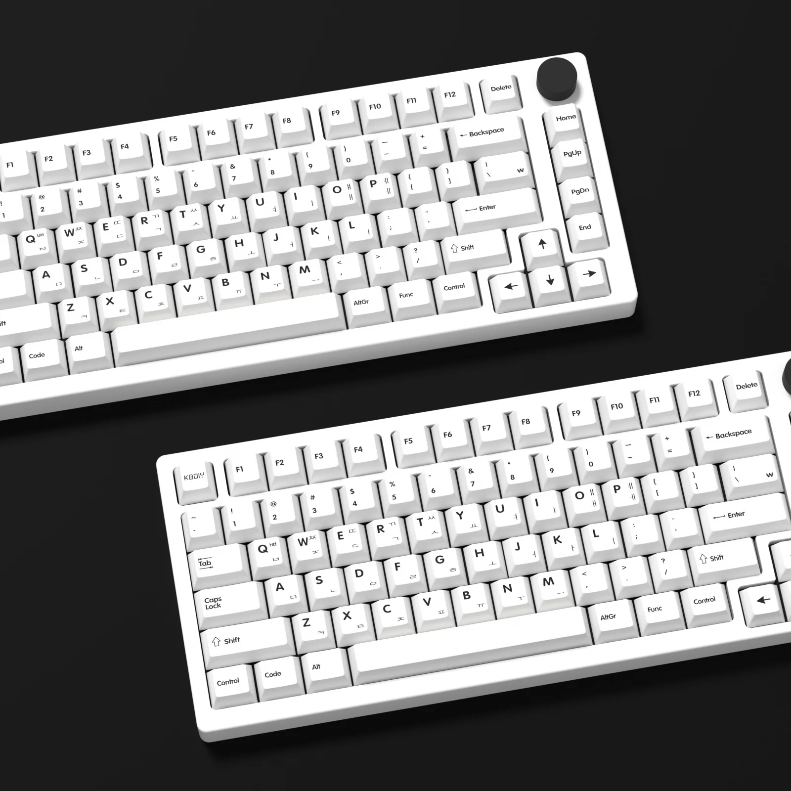 Imagem -04 - Kbdiy-teclado Mecânico Keycaps Grupo Coreano Gmk Mínimo Branco Iso Perfil Cereja Personalizado 139 Chaves Conjunto Interruptores mx