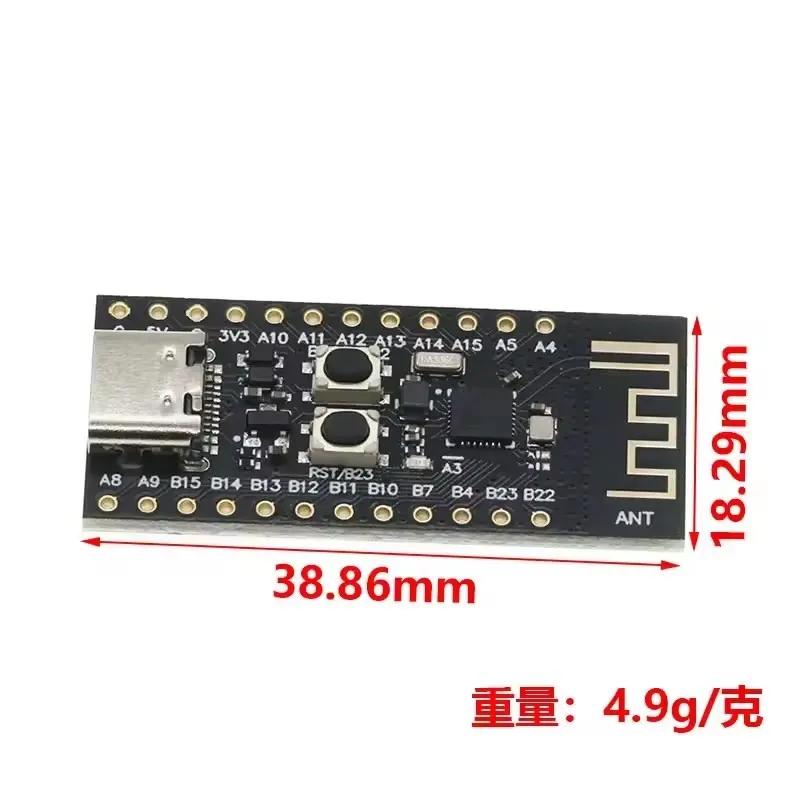 CH573F CH582F Scheda centrale WCH BLE 4.2 5.0 Scheda di sviluppo Bluetooth RISC-V
