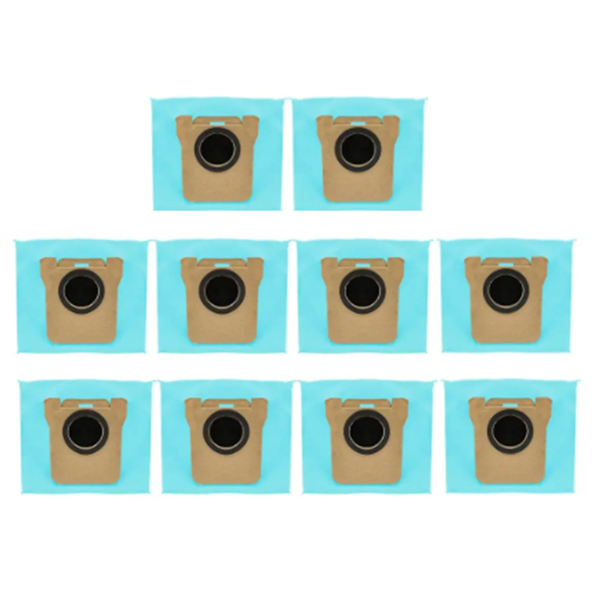 Пылесборник с активированным углем для робота Xiaomi X10 +, Mijia Omni 1S, B101CN/Dreame Bot S10 S20 Pro, L10S Ultra, 10 шт.