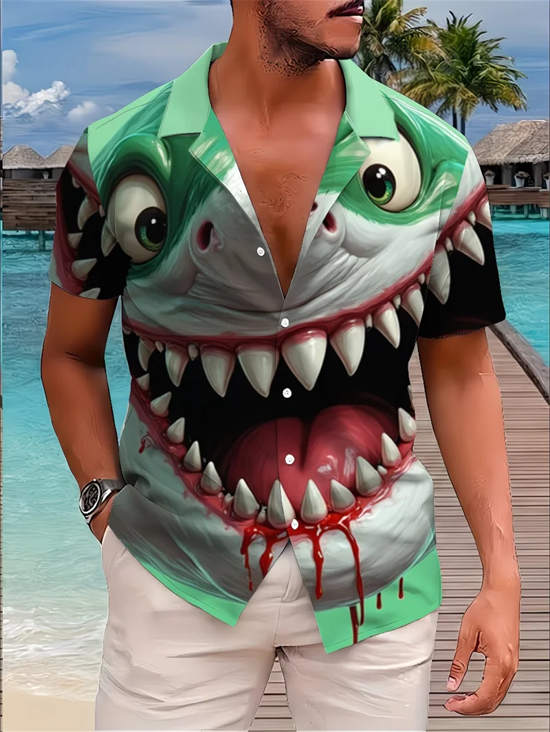 

Capybara Meme Hawaiian Man Shirts Women Snorkeling Capybara Print Soft Breathable Fabric Funny Summer Casual Tops Cheap Clothes