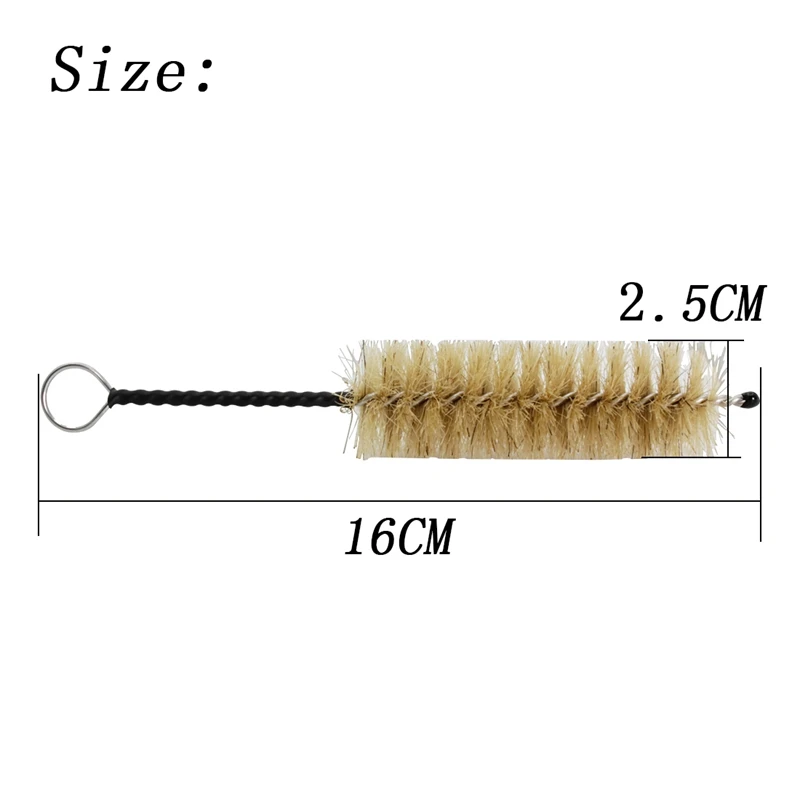 2Piece Small Piston Brush Cleaning Brush Piston Brush Suitable For Wind Music Accessories