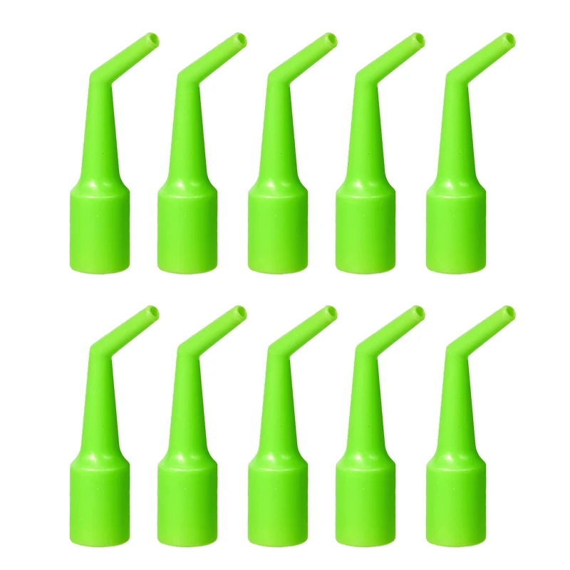 10Pcs Dentistry Suction Tip Conversion Head Disposable Saliva Ejector Aspirator Bend Pipe Oral Cavity Surgery Straw Tools