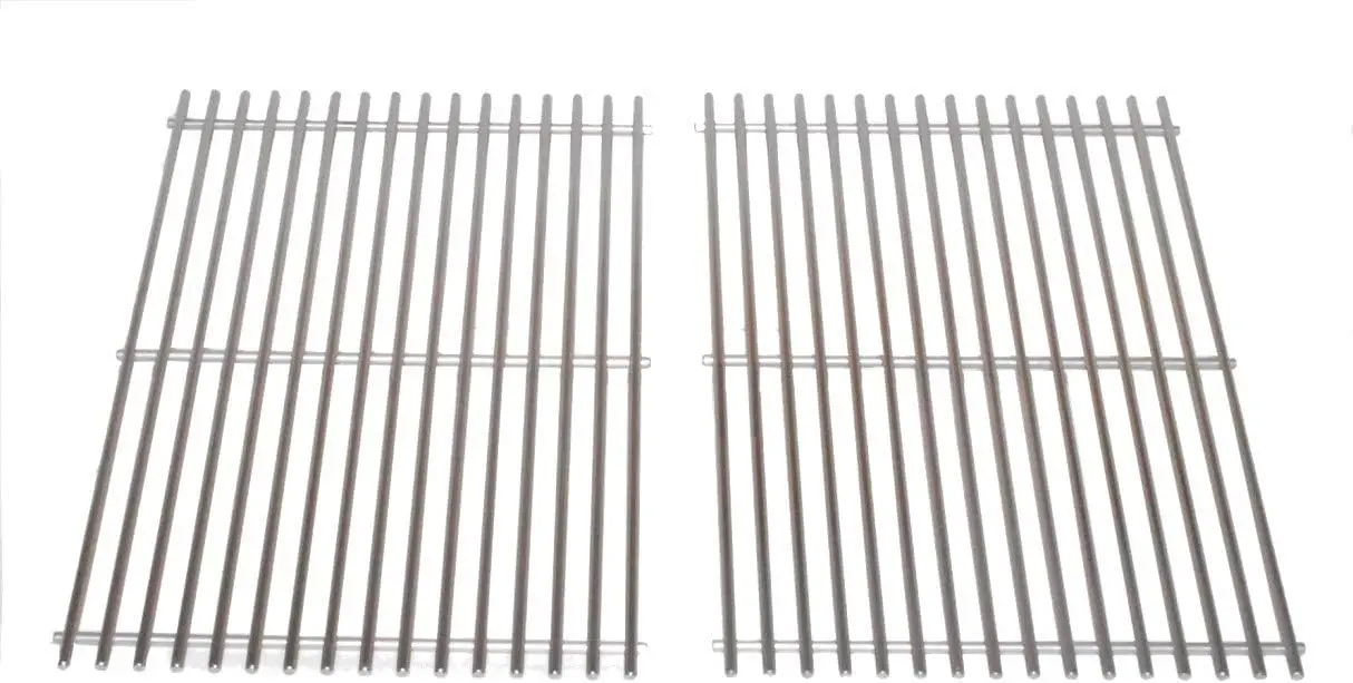 Stainless Steel Cooking Grate (17.3 x 11.8 x 0.5), 2 Pack