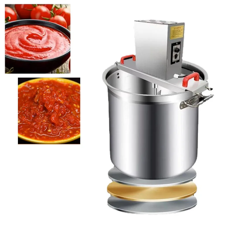 Máquina automática para revolver y freír, utensilio para hacer brochetas de olla caliente, 220V, para gelatina, gambas, tartas, judías, salsa, aceite de Chile