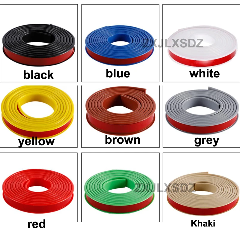 1 Meter self-adhesive edge banding sealing strip PVC edge guard tape wood panel closet wardrobe board furniture edge trim