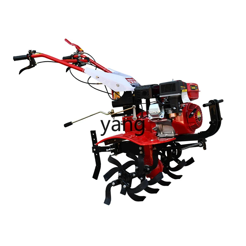 Lmm household earth tiller field beating machine agricultural small full gear rotary tiller