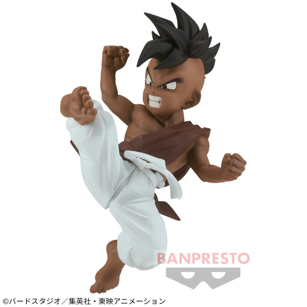 Bandai Banpresto-figura de Dragon Ball Match Makers, Son Goku, Uub, modelo de Anime, juguetes coleccionables, adornos, regalos, Original, en Stock