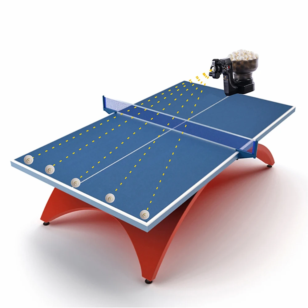 Electric Automatic Remote Control Table Tennis Serving Machine – Professional Training Ping Pong Robot