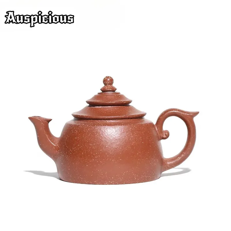 340ml Yixing Famous Purple Clay Teapot Raw Ore Downhill Mud Handmade Tea Pot Phoenix Platform Kettle Authentic Zisha Tea Set