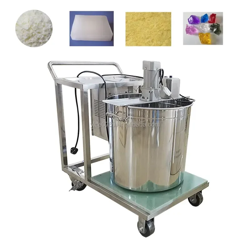 High Quality Factory Direct Sales 65KW Mobile Electromagnetic Heating Plate for Candle Making 10-30 Bottles/Min Capacity