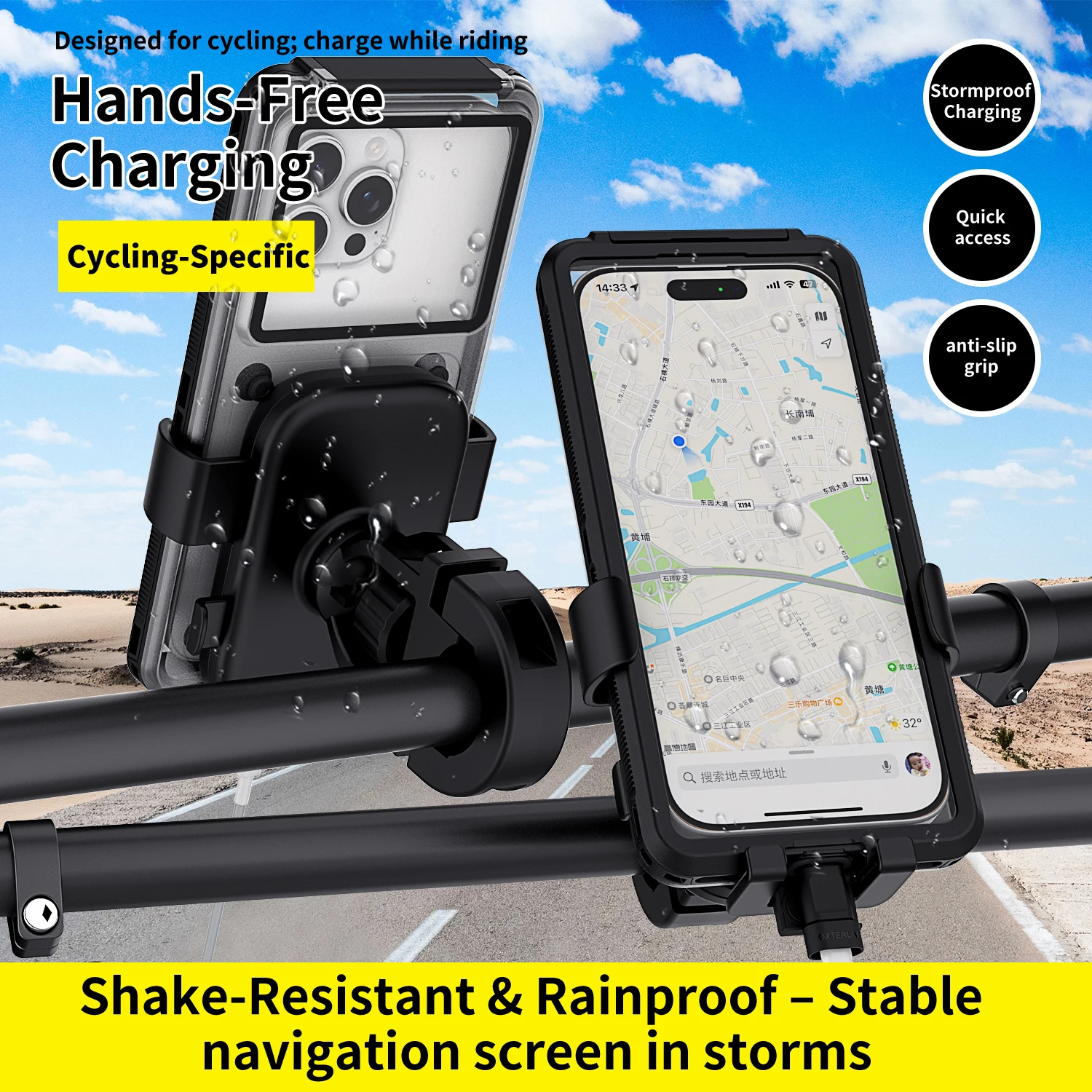 15 Meter Tiefwasserdichte Handyhülle, Geeignet für 6,9-Zoll-Geräte, Passend für iPhone, Samsung, Redmi, Etc, Vivo, Google, Oppo – Detail 4