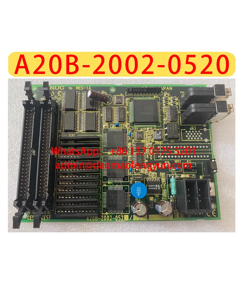

A20B-2002-0520 Used I/O Boards Circuit Boards Tested Normal，Fast shipping，The shipment will be arranged after passing the test