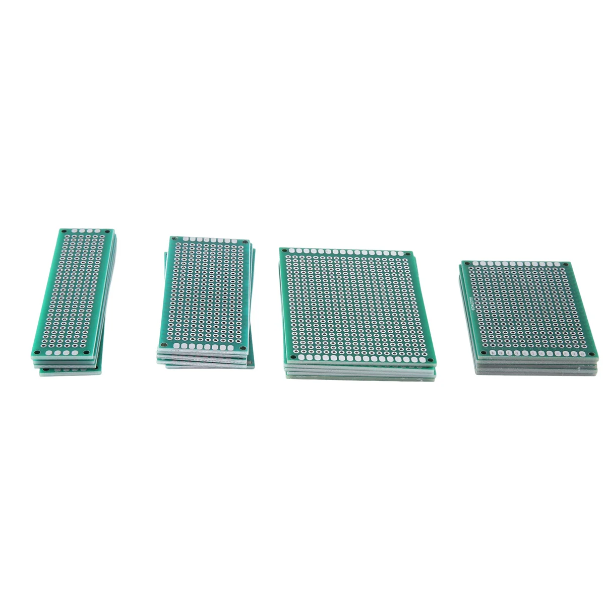 20Pcs Double-Sided Spray Paint Pcb Board Prototype Kit for Diy 4 Sizes