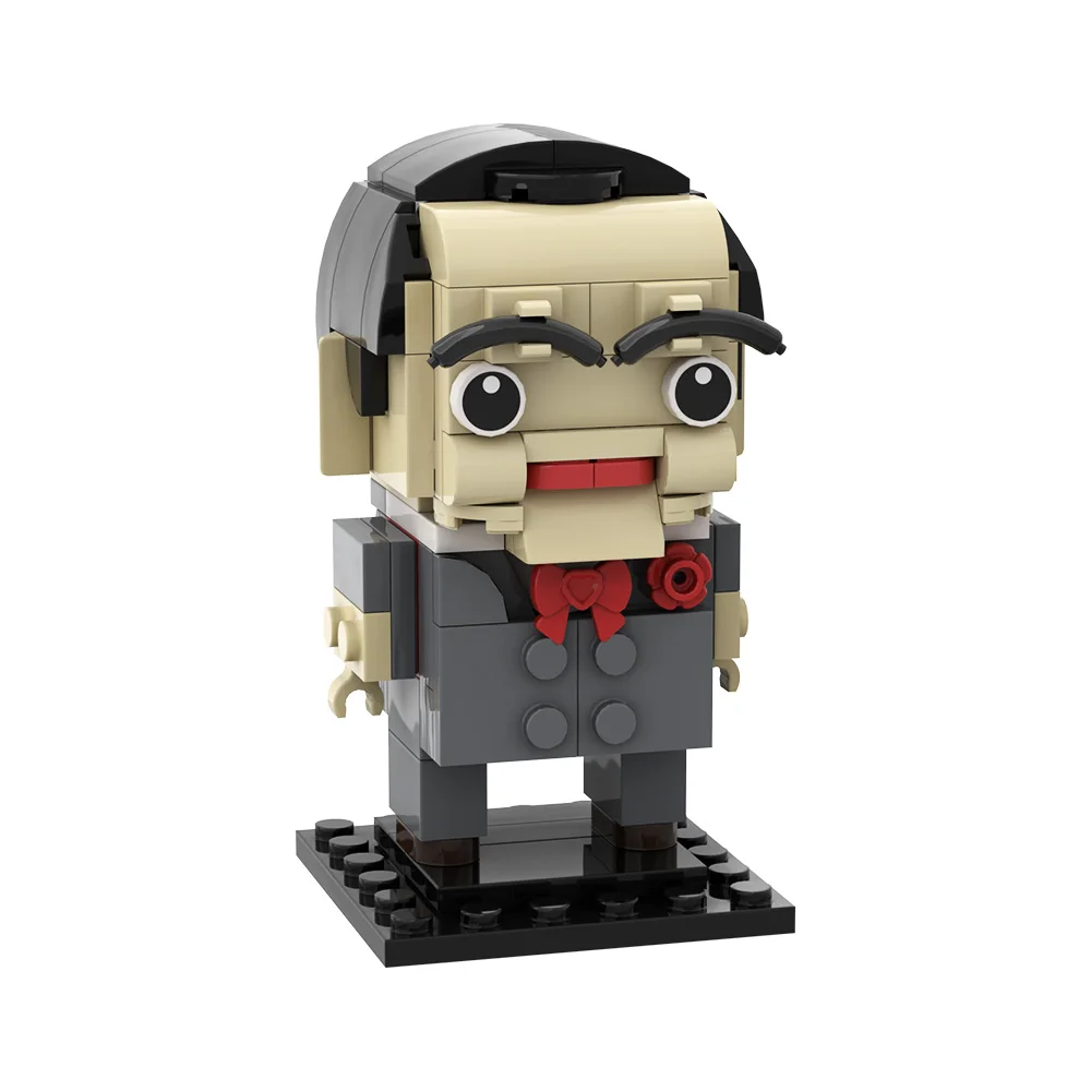 

MOC Goosebumps Model Building Blocks Horror Mystery Adventure Movie Jack BrickheadZ Action Figure Brick Toy Halloween Gift