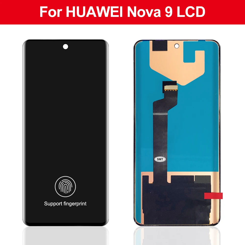 Amoled For Huawei Nova9 Nova 9 Display NAM-AL00, NAM-LX9 Pantalla LCD Touch Screen Digitizer Assembly Replacement