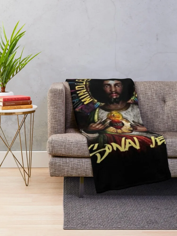 Mindless Self Indulgence Personal Jesus Throw Blanket wednesday Blankets For Sofas Cute Blankets