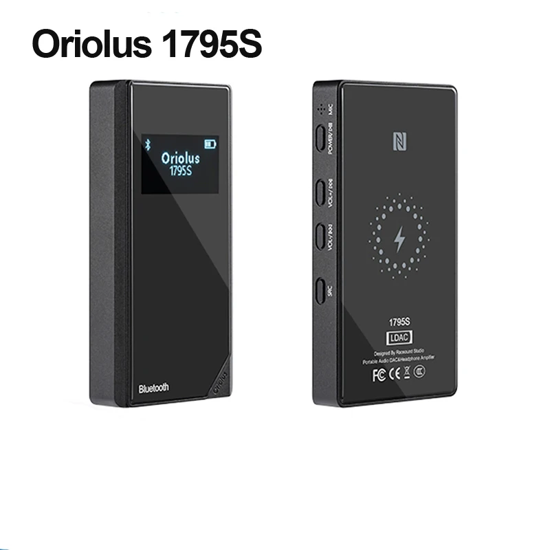 Oriolus 1795S Portable Bluetooth Decoding & Headphone amp Dual CS43131 DAC chip CSR8675 BT Receive Chip 2.5mm/3.5mm PO