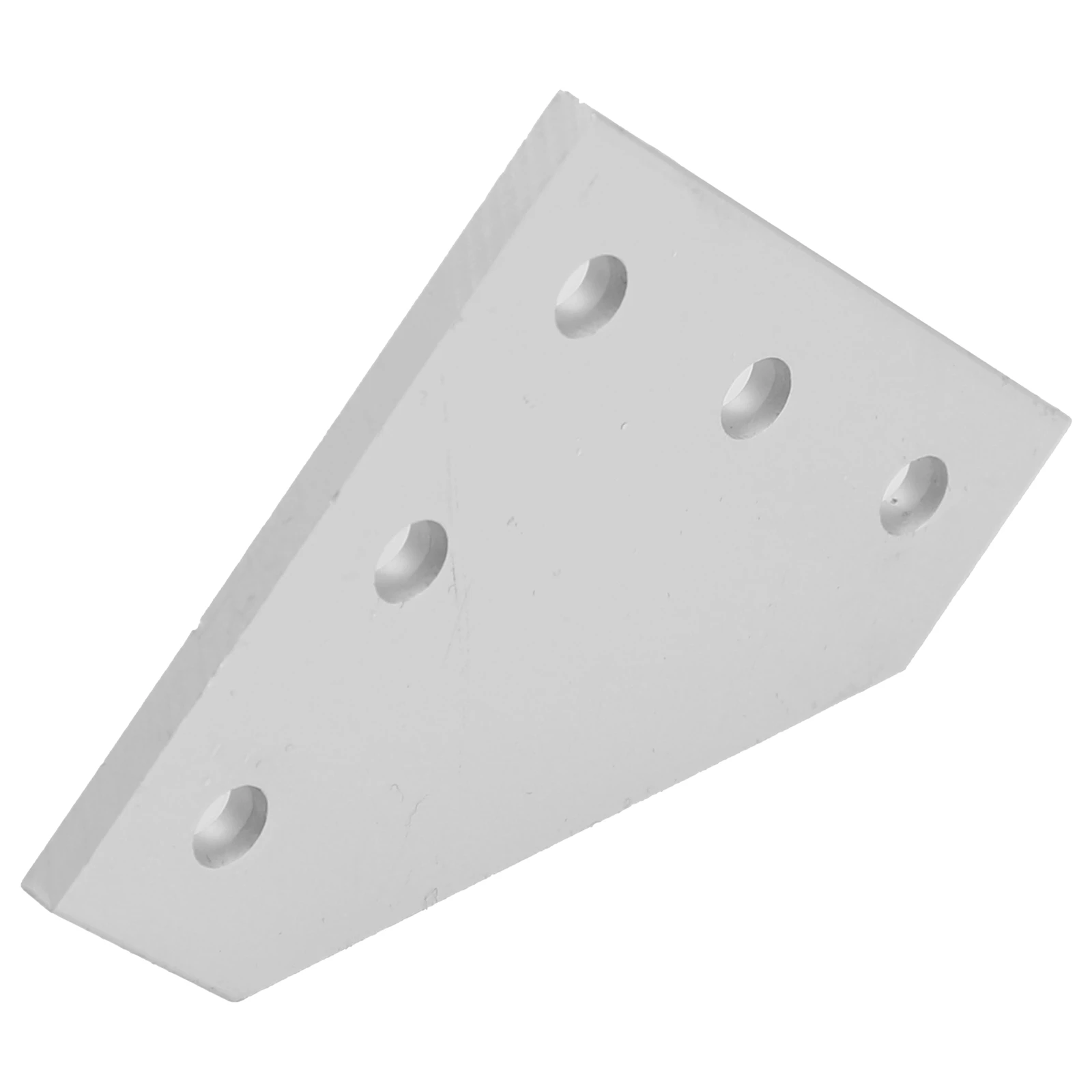 Joining Plate Angle Bracket Silver Without Screws 1pc 5 Hole 90 Degree Fasteners Plate Corner Home Improvement