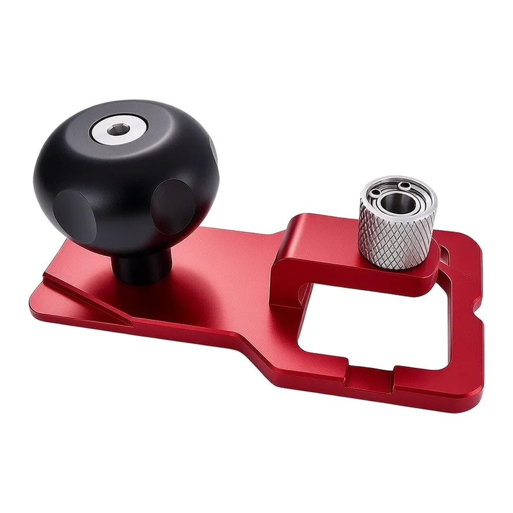 Vertical Drill Locator For Woodworking Quick Accurate Hole Positioning Tool With Built-in Ruler For Pegboard And Cabinet Handles