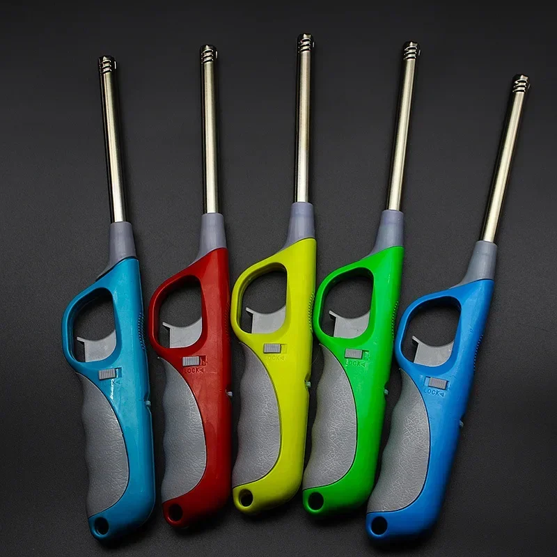 2025 New Lighting Gas Stove Natural Gas Extended Lighter Kitchen Long Tube Open Flame Igniter