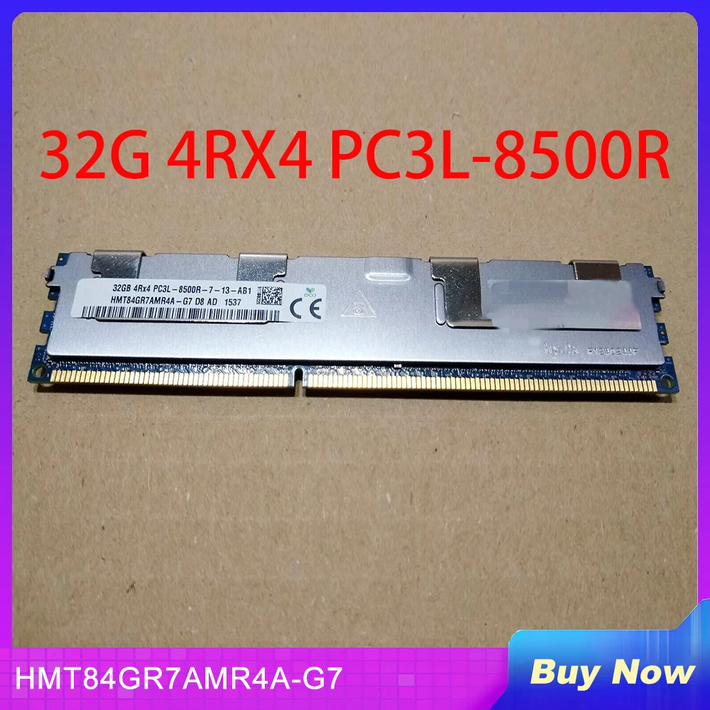 

1 шт. серверная память 32G 4RX4 PC3L-8500R 1066 для SKhynix HMT84GR7AMR4A-G7