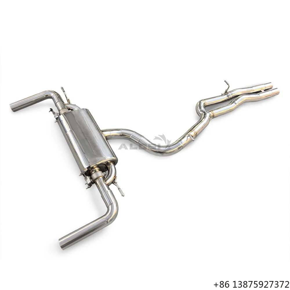 

SS304 Electronic Valve Catback Exhaust Performance Racing Muffler for TTRS 2.5T 2017-2023 Factory Direct
